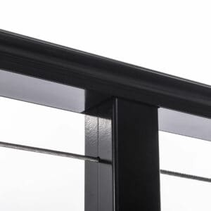 TOP RAIL SNAP COVER FOR CABLE RAILING SYSTEMS