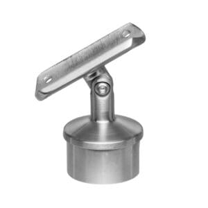 Post Cap Top Rail Adjustable Angle Mount for 2" Round Stainless Steel Posts