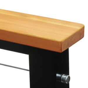 Western Red Cedar Top Rail - Tight Knot 5/4in x 4in for Aluminum Post-to-Post Rail