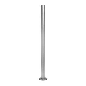Q-Line baluster post deck mount, top mount center post for cable or glass railing