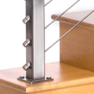Stainless Square Post Components
