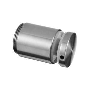 Standoff Glass Adapter – Round — structural glass railing component