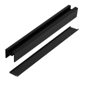 Bottom Rail for Element™ & Solid™ — glass railing rail or fitting