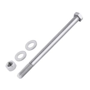 Through-Bolt Post Attachment Hardware — glass railing hardware component