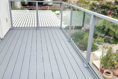 Silver Element Glass Railing – San Clemente, CA
