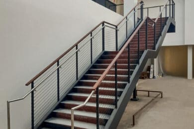 Metal Post Cable Railing – Santa Monica, CA