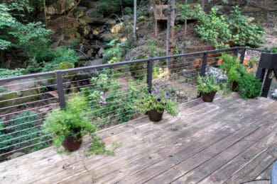 Bronze Aluminum Cable Railing – Vestavia, AL