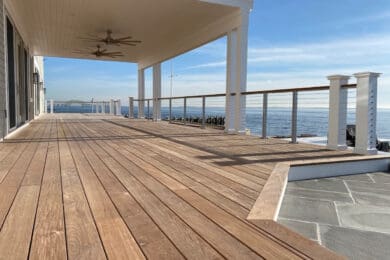 Natural Aluminum Cable Railing – West Islip, NY